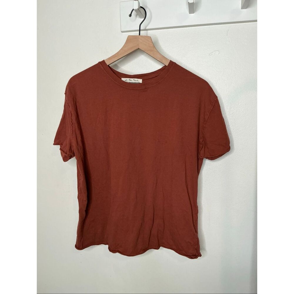 Free People We The Free Crewneck | Brown in XS
